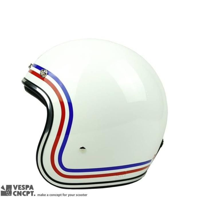 HELM HELMET ZULU ST GERMAIN WHITE CHROME