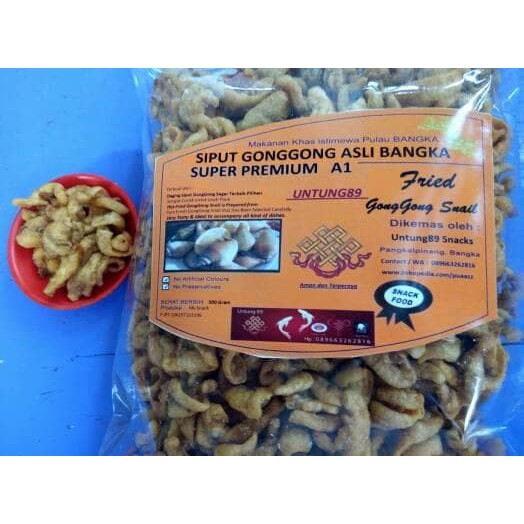 

Siput GungGung Gonggong Asli Bangka 250 Gram MySnack Kualitas Premium