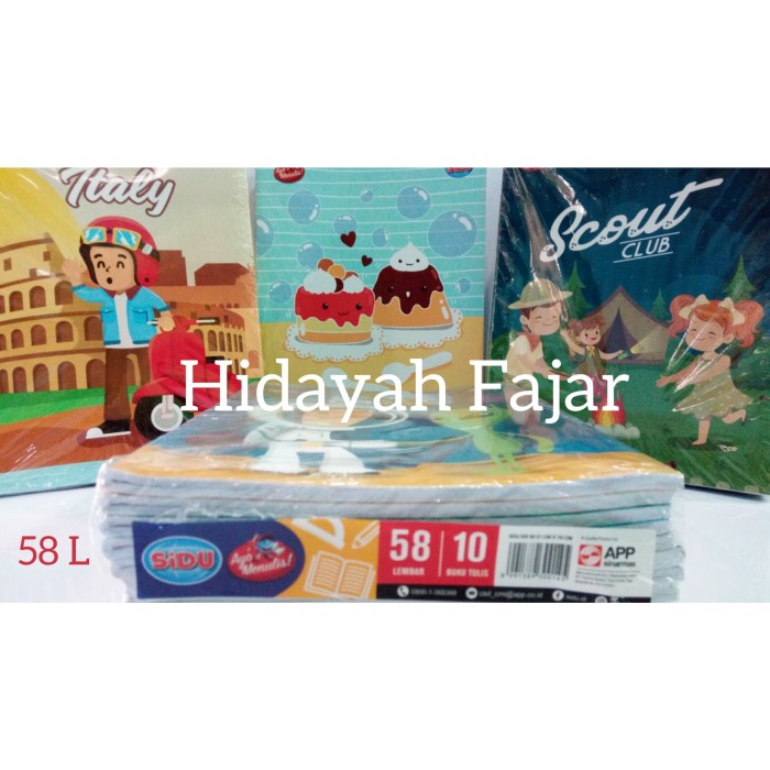 

Gilaa!!! Buku Tulis Sidu / Buku Tulis Sinar Dunia Bergaransi