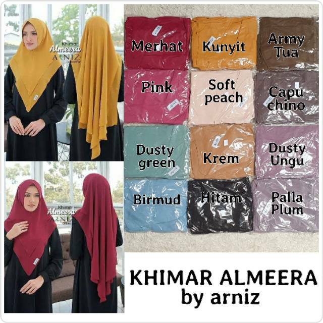 Khimar almeera by ARNIZ collection