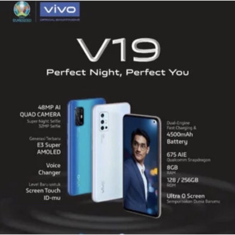 Hp Vivo V19 ram 8/256 Garansi Resmi Vivo Indonesia-1