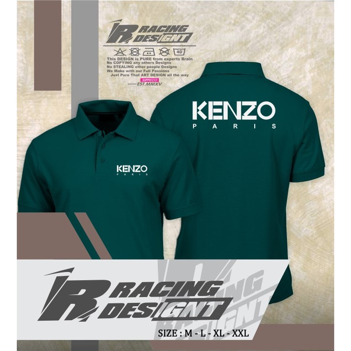 Poloshirt / Kaos Polo Kenzo Paris Terbaru Kualitas Distro -sundanese