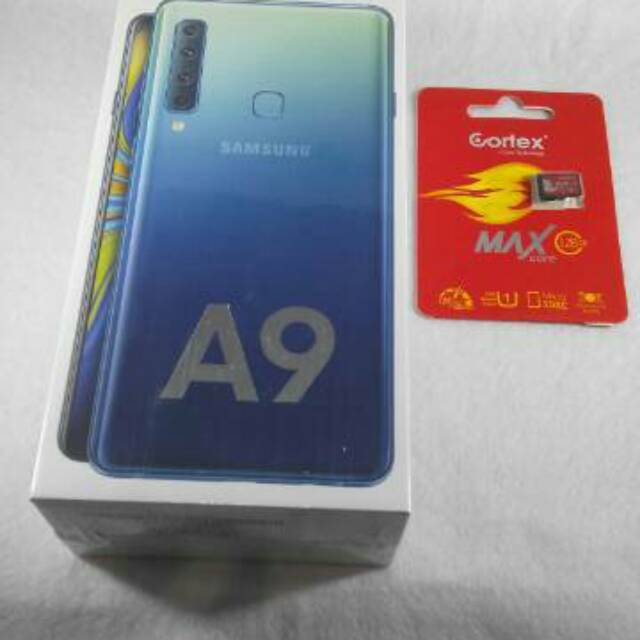 Samsung Galaxy A9 2018 Garansi Resmi SEIN Bonus Micro SD Card Cortex 128GB