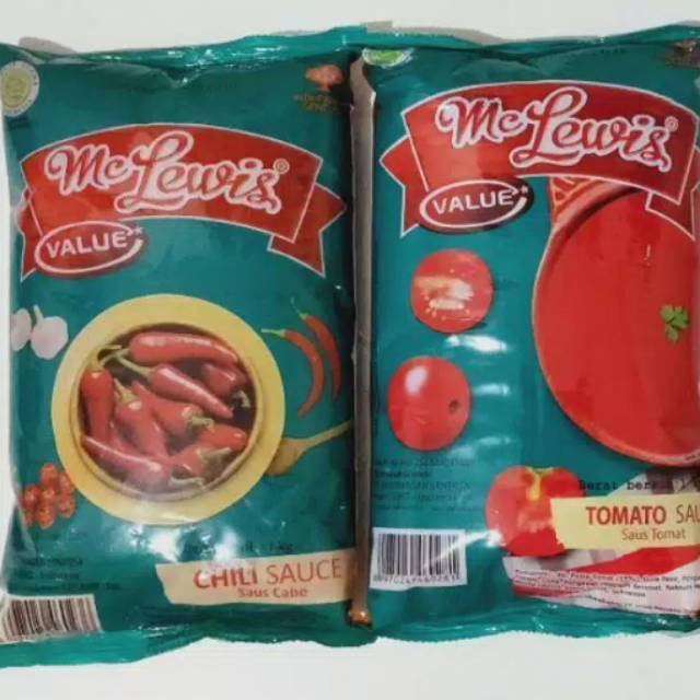 

mc lewis Saos tomat / saos sambal 1kg