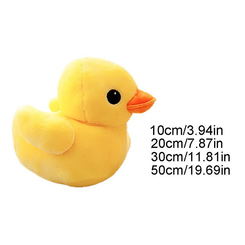 Mary Boneka Bebek Kuning Bahan Plush Untuk Dekorasi Sofa / Hadiah Ulang Tahun Anak