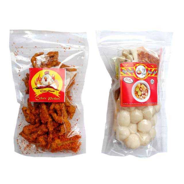 

Paket 1 Baso Aci Nyakrek + 1 Ceker Pedas