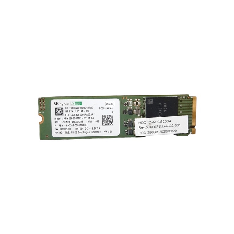 SSD SK HYNIX NVME M.2 M2 256GB