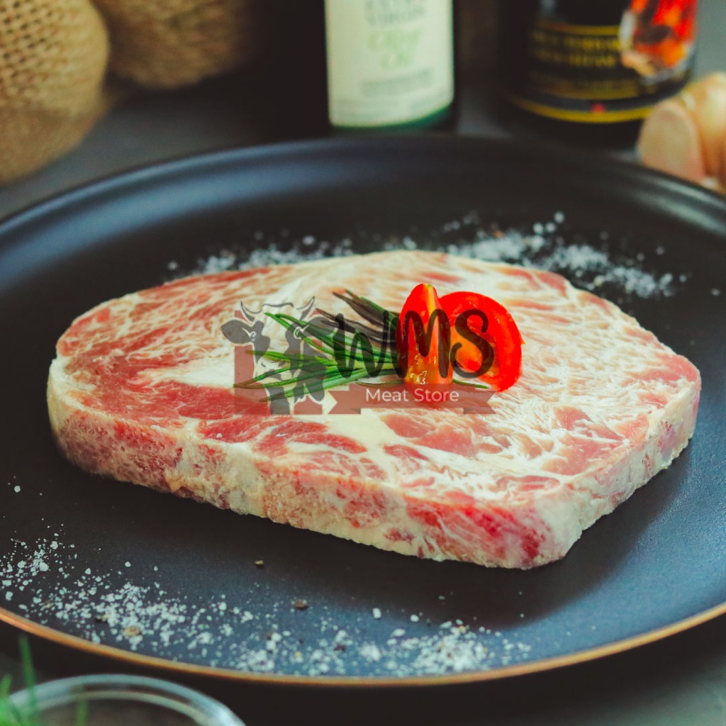 

Premium Wagyu Ribeye / Beef Steak Meltique Aus 1Kg - 5pcs