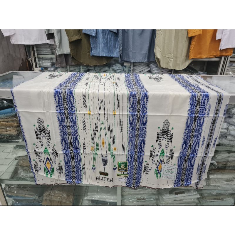 Sarung Tenun Bahan Mesres Alifah Songket Gunung SGCC