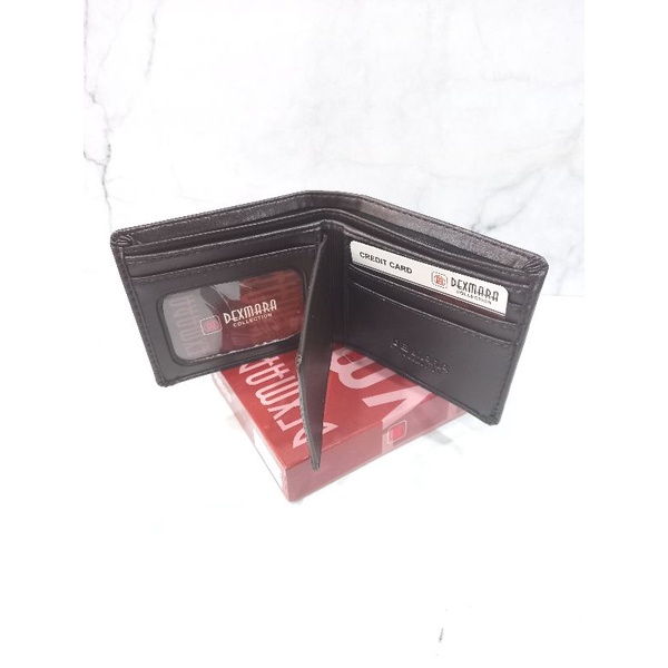 Dompet kulit lokal pria .dompet kulit dexmara