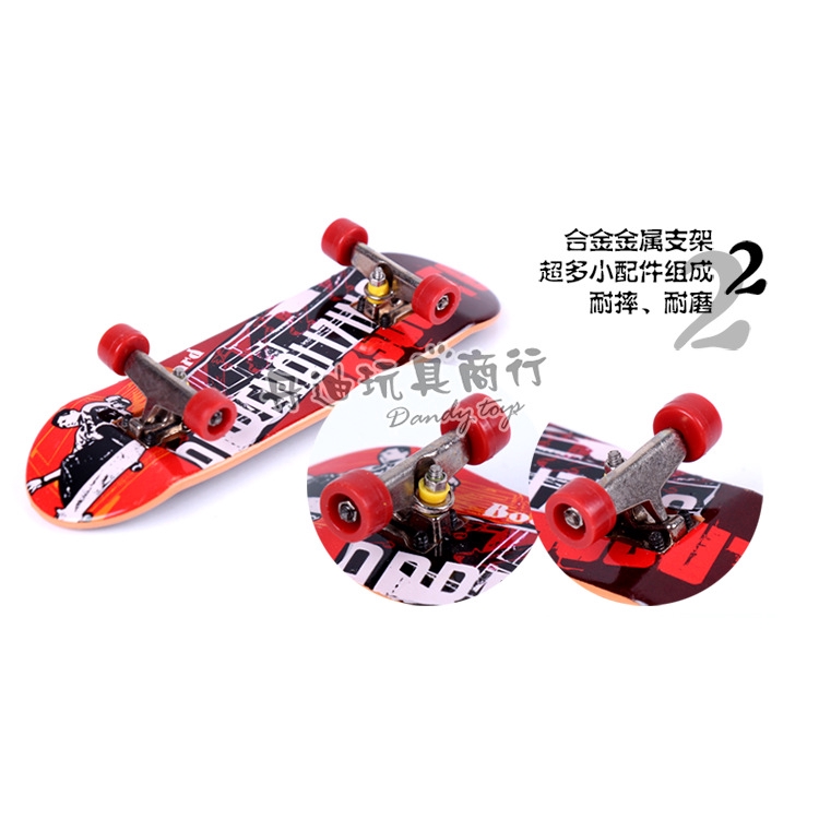 Mainan skateboard Jari Mini Profesional Bahan Alloy