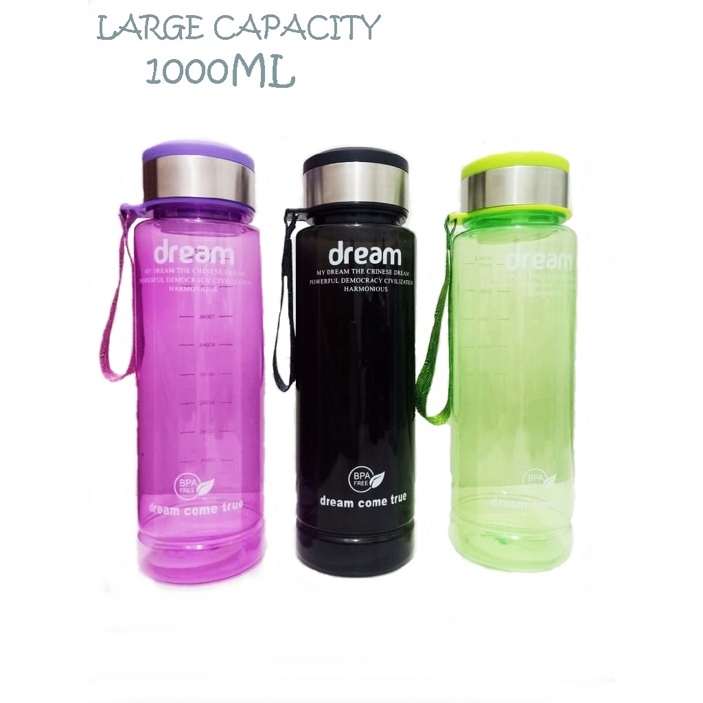 MARKAS--BOTOL TERMURAH BOTOL MINUM DREAM SPORTY 1 LITER/ BOTOL AIR 1 Liter