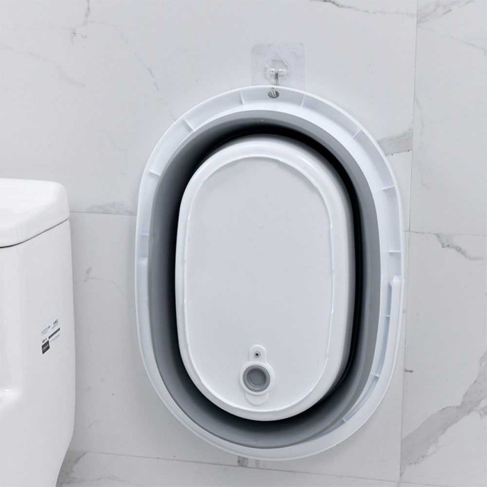 Ember Lipat 20 L Baskom Lipat Besar Portable Silikon Silicone Laundry