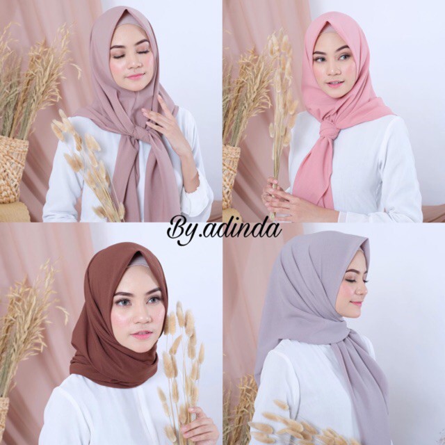 Hijab Instant Segitiga Wolfis Kerudung Jilbab belah [ukuran dahi 80cm dari dagu 60cm