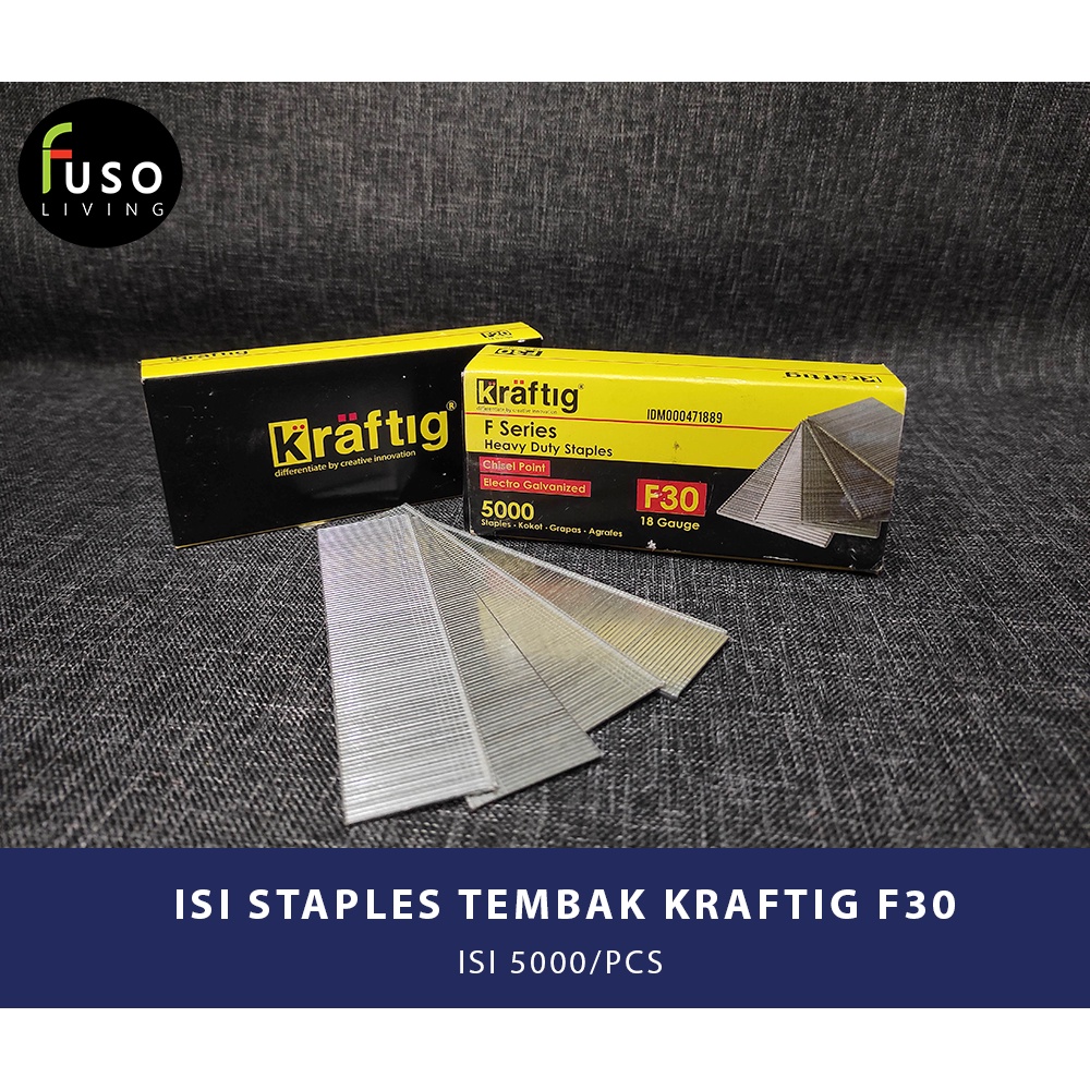 

ISI STAPLES TEMBAK KRAFTIG F30