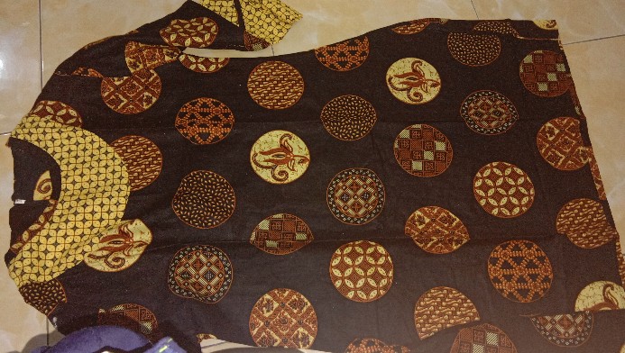 Batik Couple_maora Sania Ruffle Batik Couple Ori Ndoro Jowi Dnt Garansi Termurah