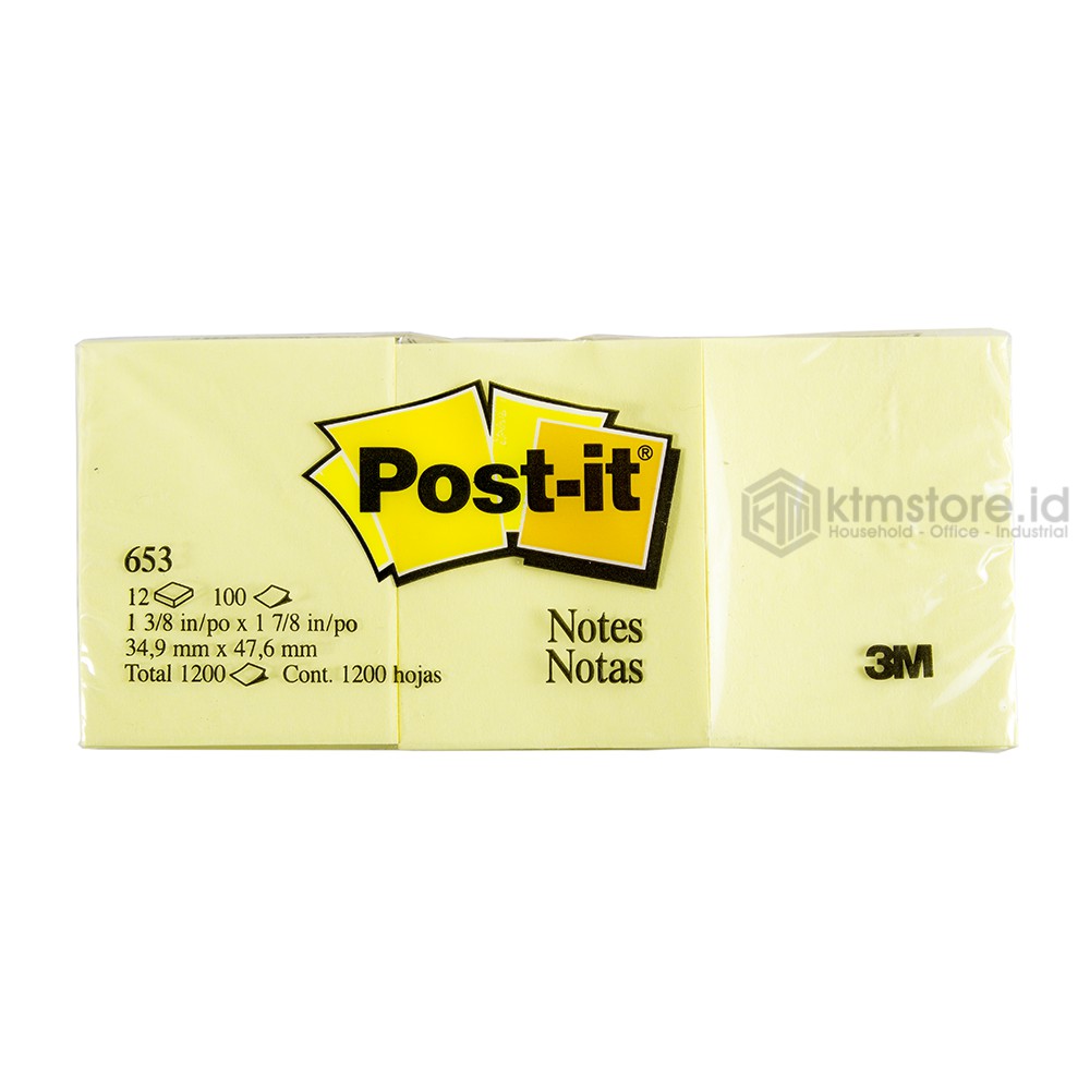 Post It 3M Memo 653 1 pak