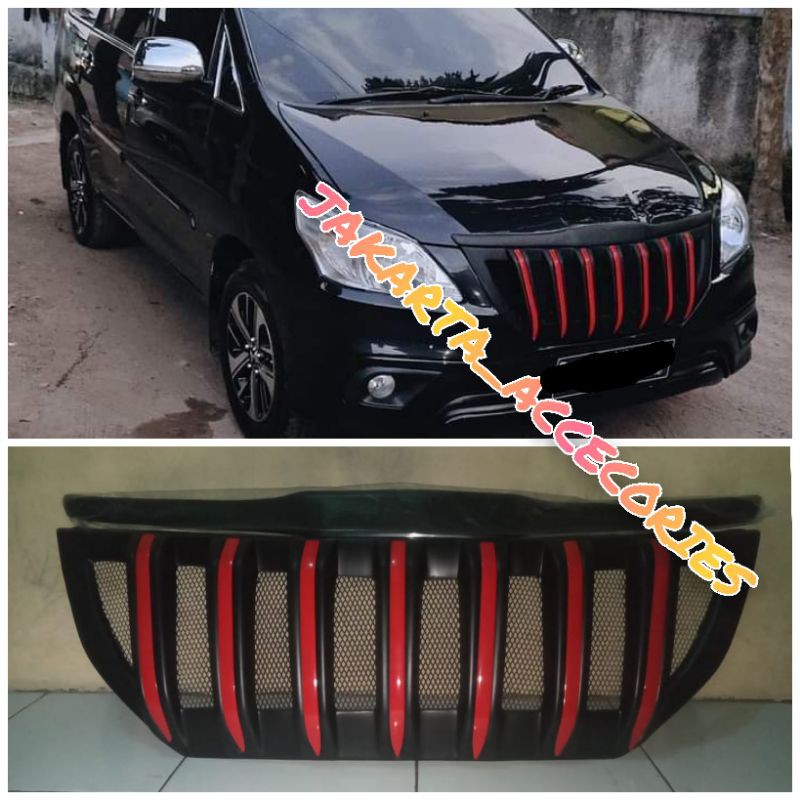 grill innova 2014 2015 prado list merah