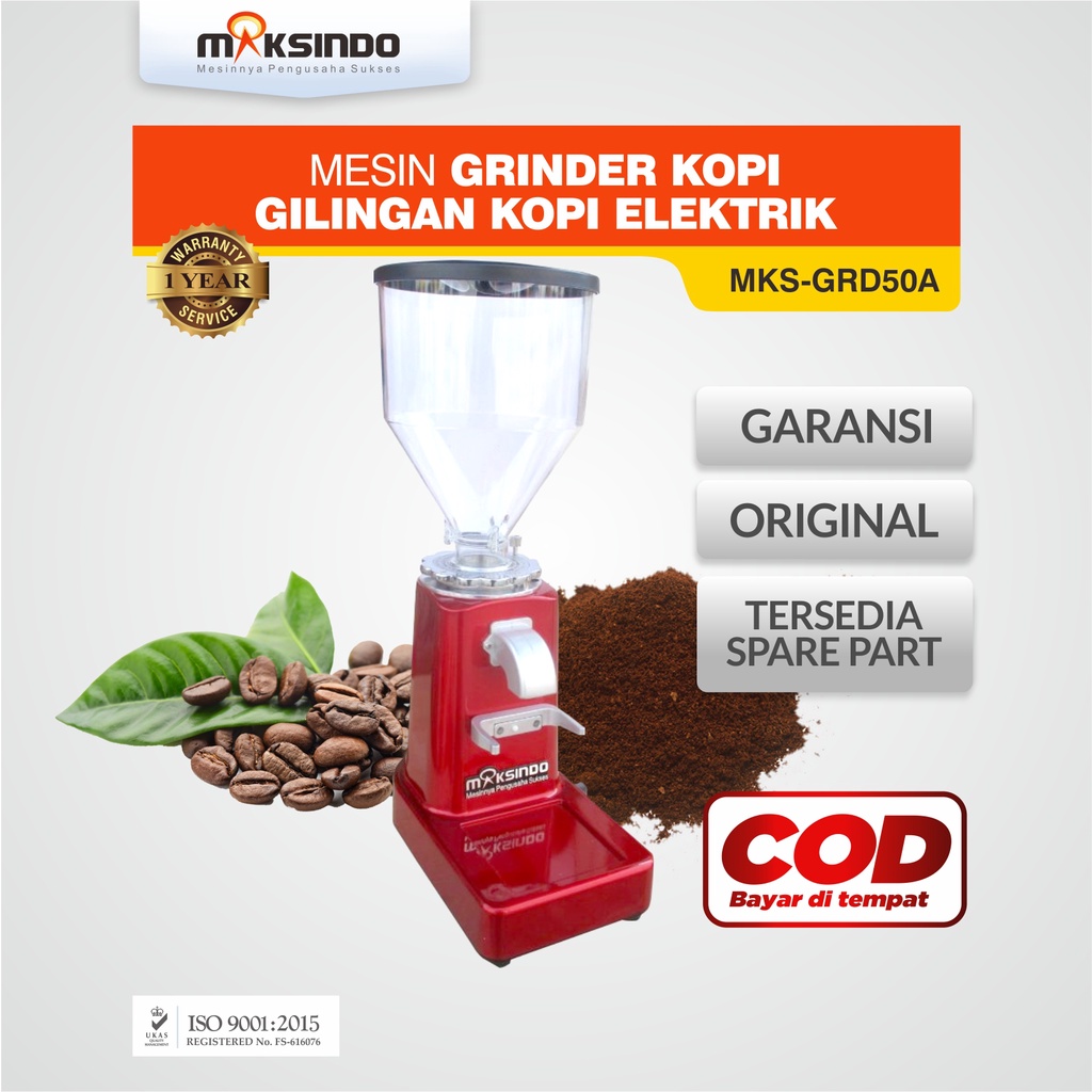 Mesin Grinder Kopi Giling Kopi Elektrik MKS-GRD50A