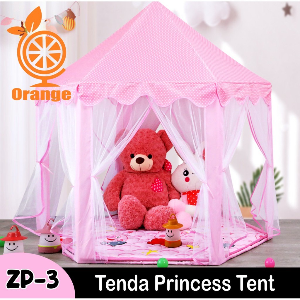 PROMO TERMURAH Tenda Anak castle Princess Model ZP-3 Tenda Mainan Indoor Outdoor BISA COD