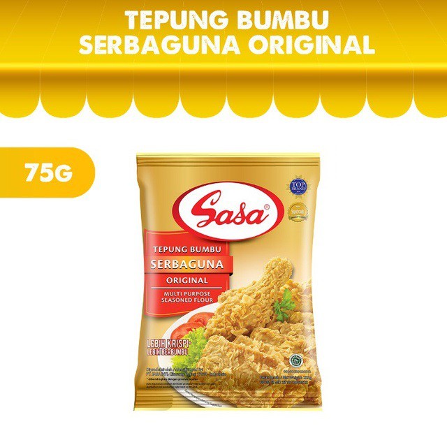 

SASA Tepung Bumbu Serbaguna Original 75 gr
