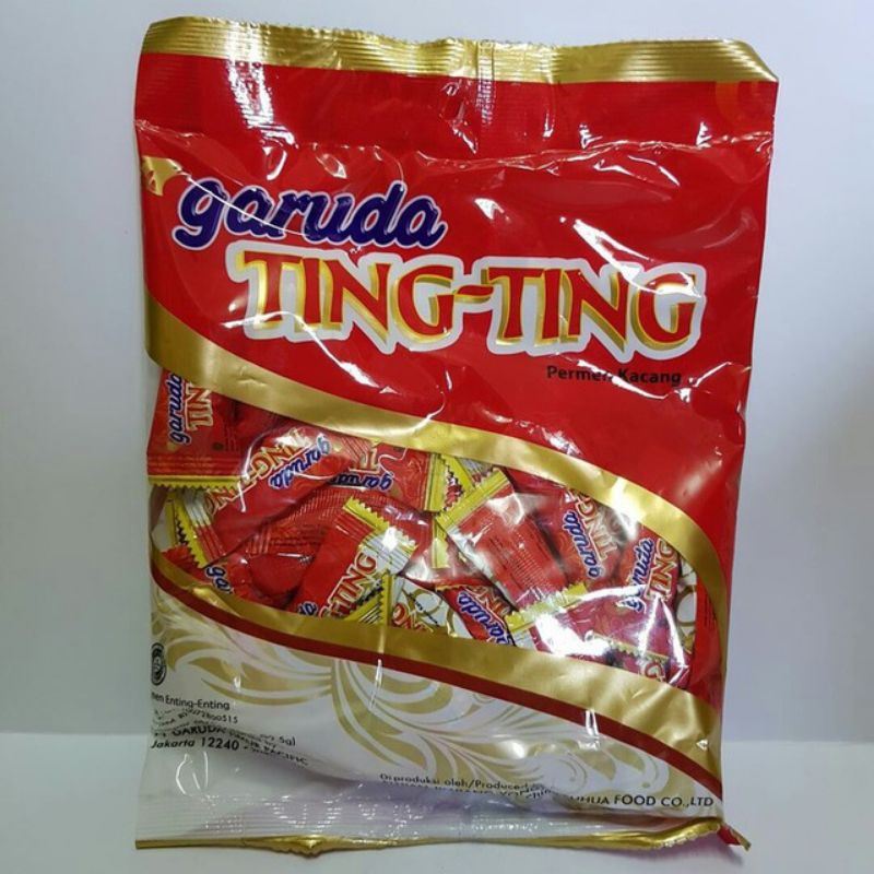 

Ting Ting Garuda permen kacang (50 pcs X 2,5 gram)