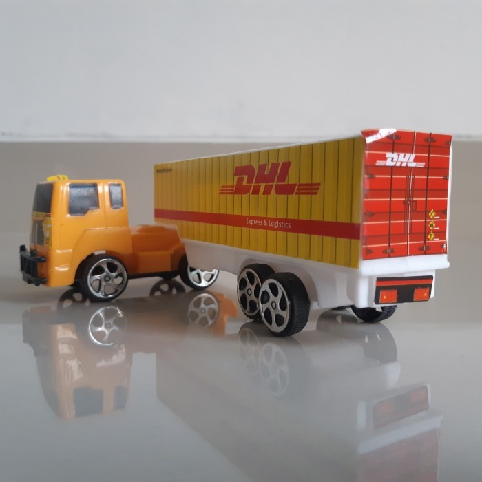 Mainan Mobil Truk Expedisi Isi 3 Pcs OCT 6355 - Mainan Diecast