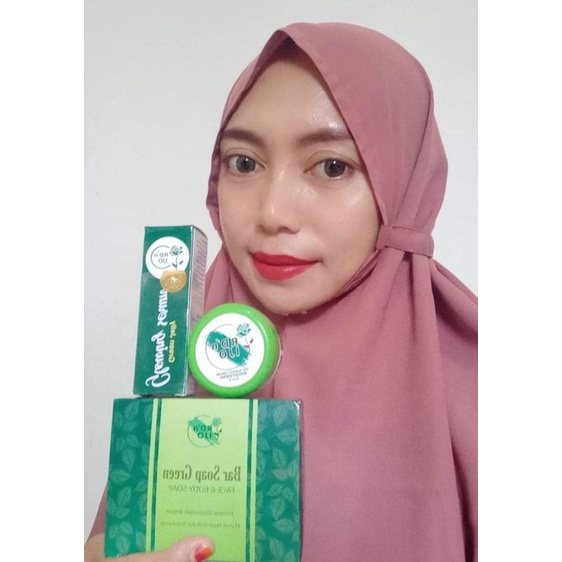 paket cantik rdn ijo ori