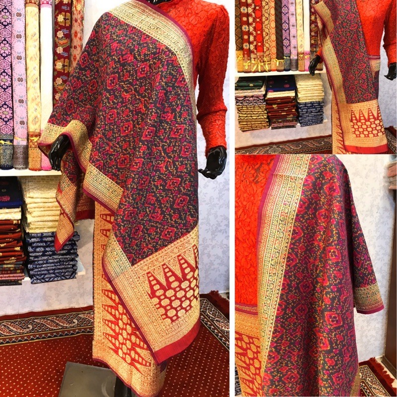 SONGKET LIMAR ANTIK MENTOK ORI - ILHAM SONGKET TENUN TANGAN ASLI PALEMBANG