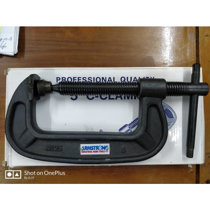 G-Clamp / Clamp C Heavy Duty Amstrong 4"