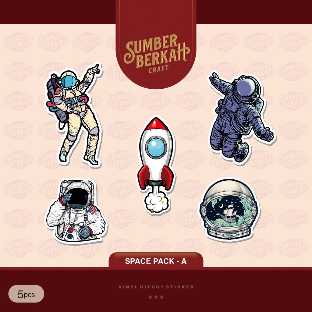 

STICKER STIKER SPACE PACK - A