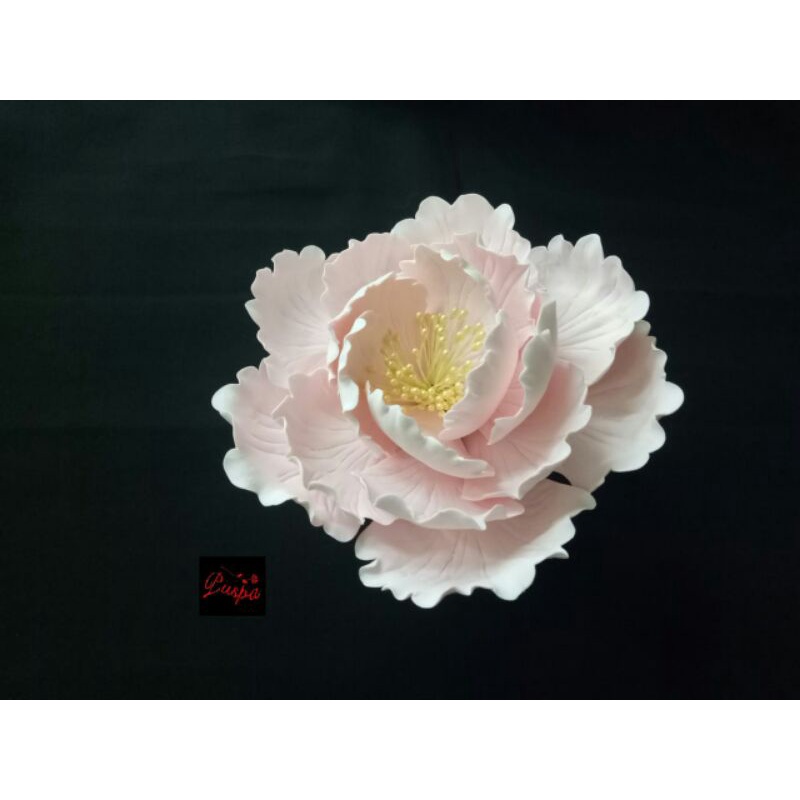 

(413/PPEBM) Gumpaste Flower Sugar Flower/Bunga Gumpaste Peoni