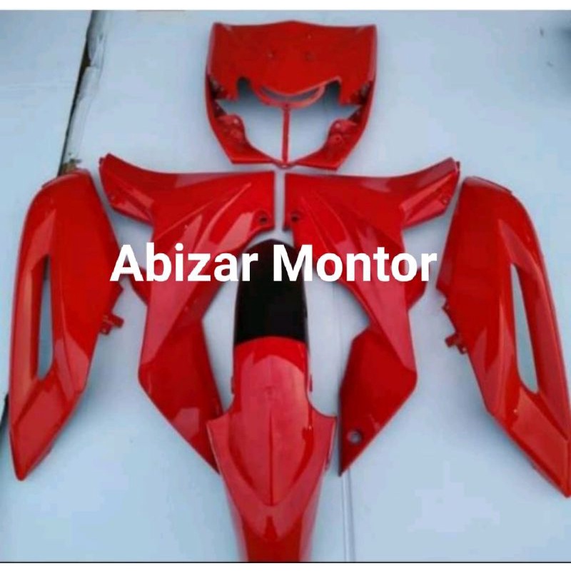COVER BODY SET HONDA BLADE LAMA MERAH