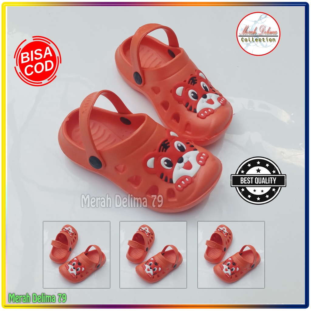 HARGA GROSIR - SANDAL ANAK BAIM MODEL HEWAN MACAN