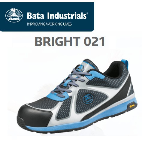 Sepatu Safety BATA Industrial BRIGHT 021 Composite / Sepatu Kerja Safety Pria Keren Trendy