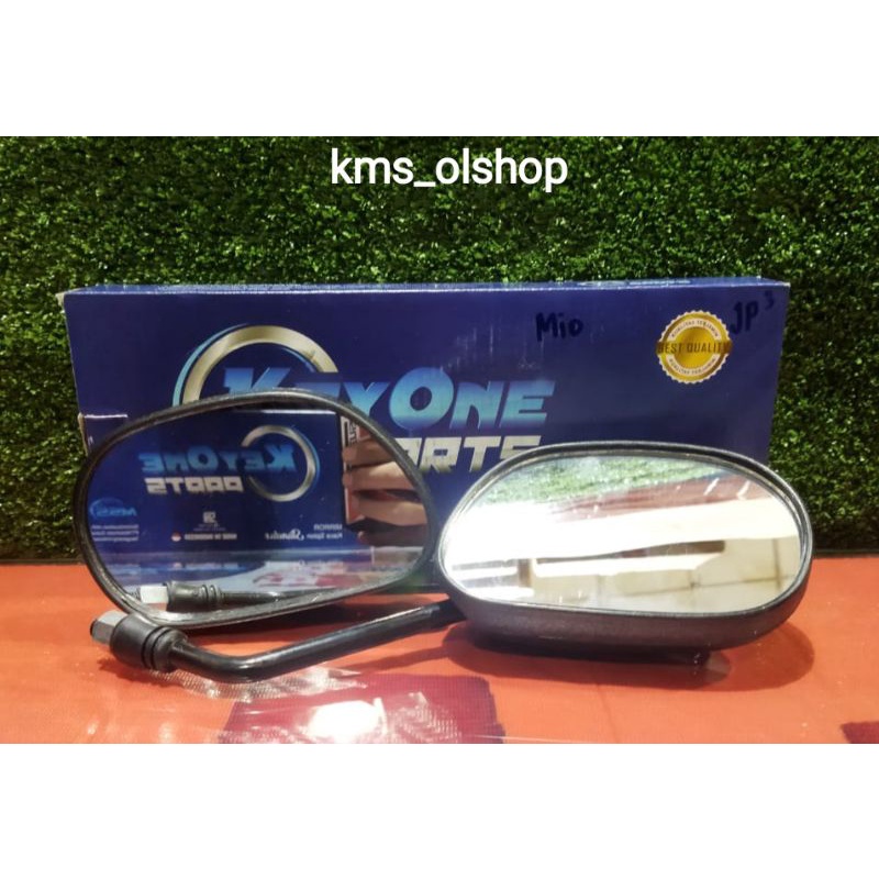 Kaca Spion Yamaha Mio Standar 1set Kanan Kiri Merek Keyone