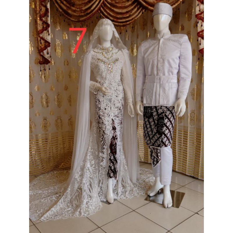 Couplle kebaya akhad/beskap pengantin bridal