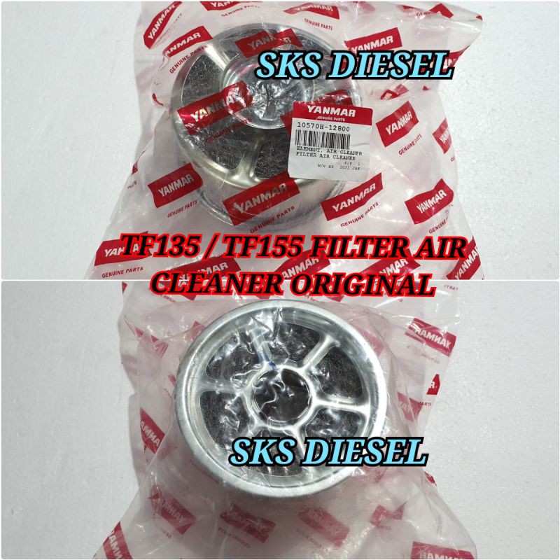 TF135 TF155 Element Air Cleaner Saringan Filter Hawa Udara Mesin Diesel Yanmar TF-135 TF-155 ASLI