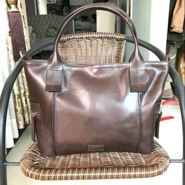 Tas tote kulit tas emerson kulit