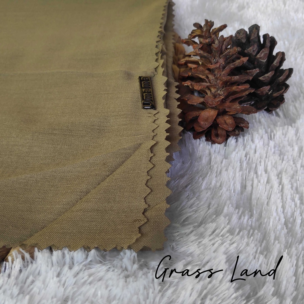 HIJAB SEGI EMPAT VOAL UMAMA LC, JILBAB LASERCUT, VOAL UMAMA, SEGI EMPAT VOAL-Grass Land
