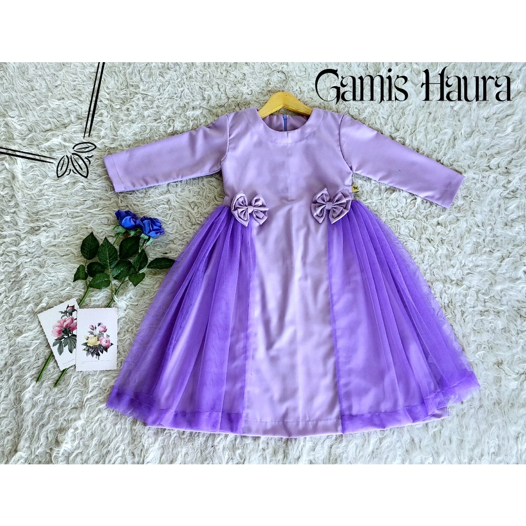 Gamis Haura Anak Unik/Busana Muslim/Gamis Anak murah meriah