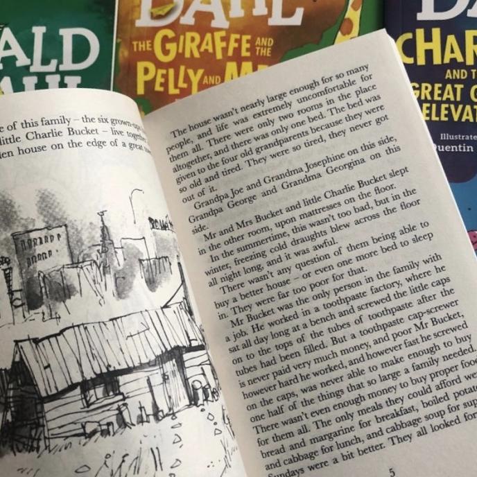 

Roald Dahl Collection Buku Anak Baru