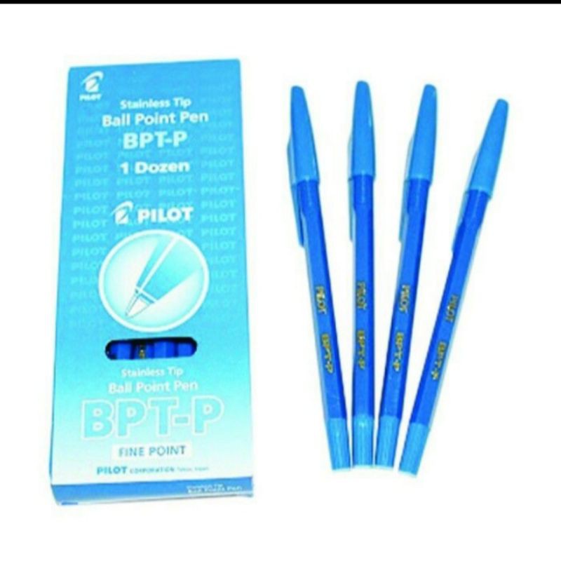 

PULPEN / PEN / BALLPOINT WARNA BIRU PILOT BPTP ASLI ORIGINAL TERMURAH .