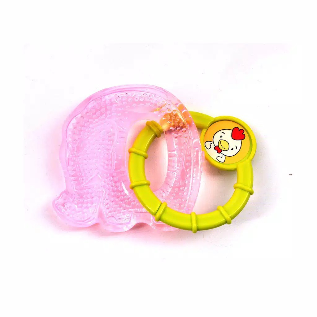 BUNNY TEETHER WATERFILLED ELEPHANT W/RING (GIGITAN BAYI)