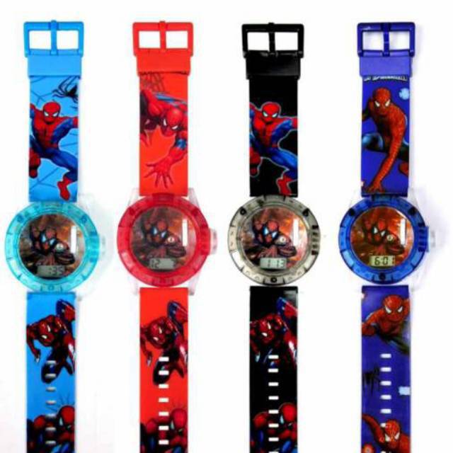 Jam Tangan Anak Fashion Laser Melodi Character Cowo