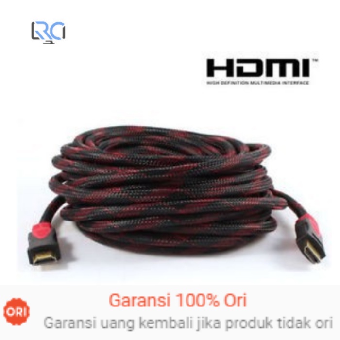 KABEL HDMI JARING SERABUT 20M BERKUALITAS 20 meter V1.4 GOLD PLATE