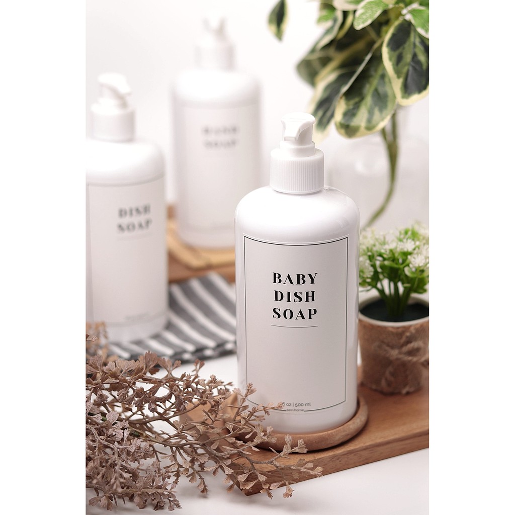 Botol Pump 500ml Baby Dish Soap / Sabun cuci botol bayi