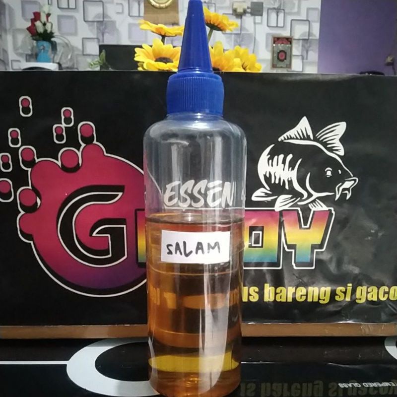 minyak atsiri salam biang esen salam kualitas super biang essen terbaik, untuk sgala jenis ikan air 