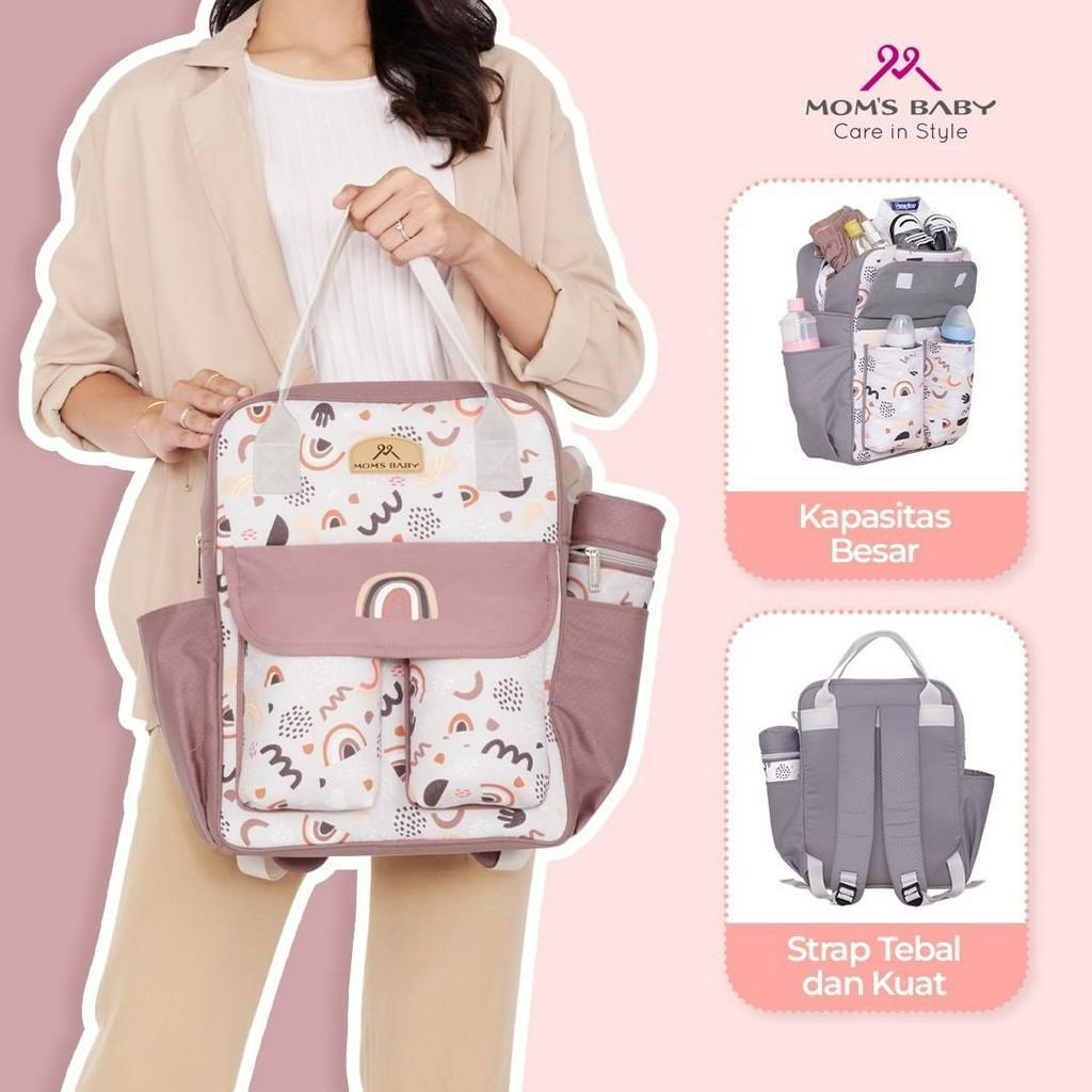 Tas Bayi Ransel Aurora Series -Moms Baby- MBT3058