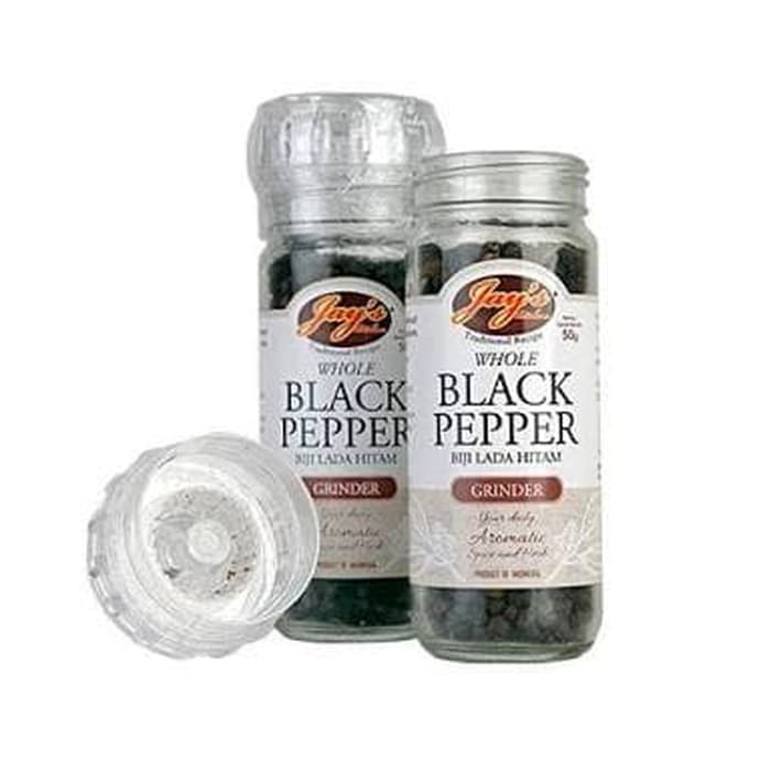 

Promo JAY'S BLACKPEPPER GRINDER 50GR Terlaris